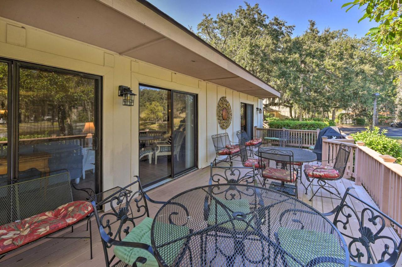 Palmetto Dunes Villa With Deck And Lagoon Views! Хилтън Хед Айлънд Екстериор снимка