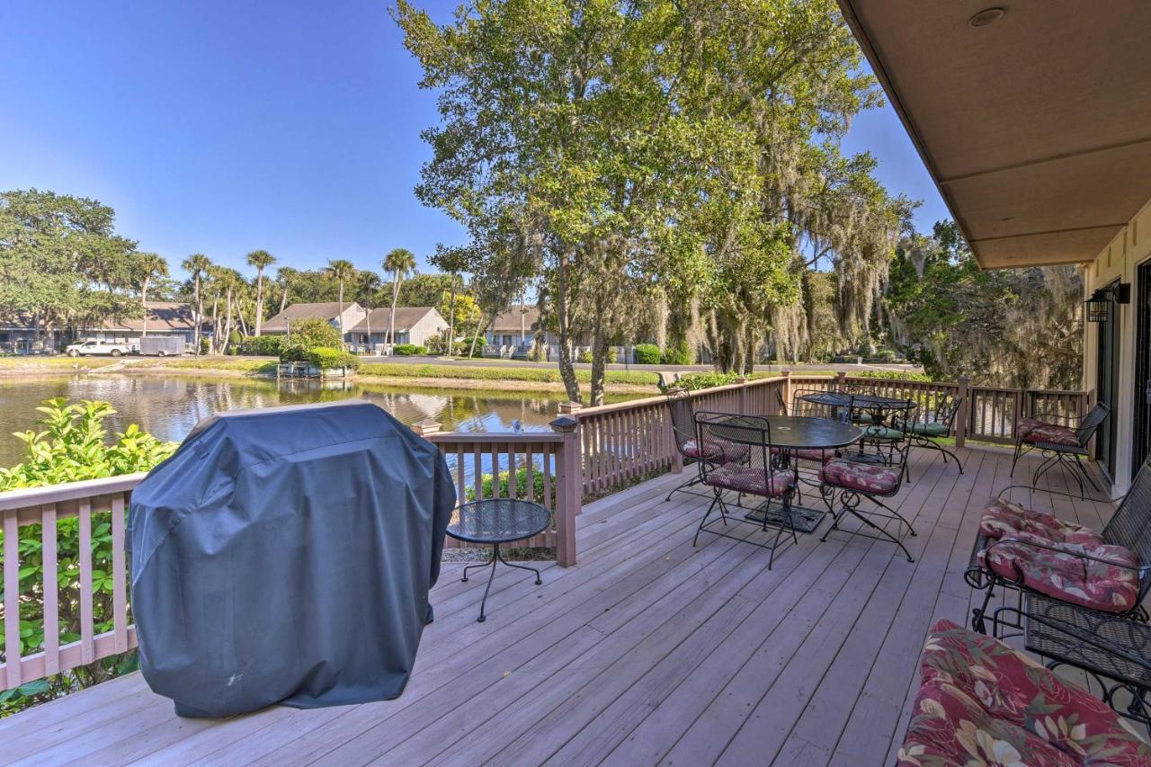 Palmetto Dunes Villa With Deck And Lagoon Views! Хилтън Хед Айлънд Екстериор снимка