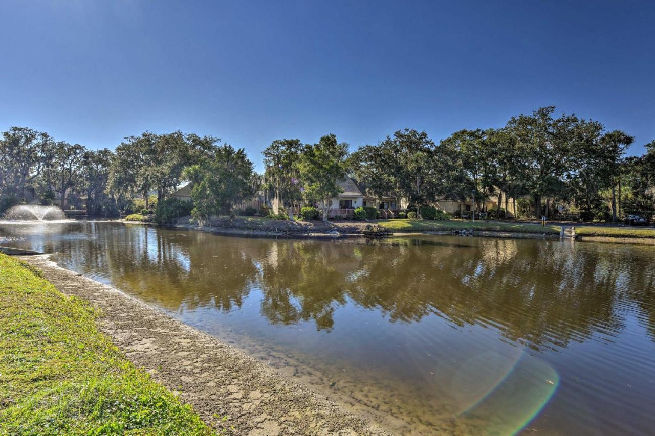 Palmetto Dunes Villa With Deck And Lagoon Views! Хилтън Хед Айлънд Екстериор снимка